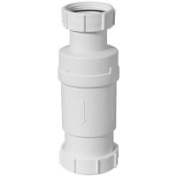 Сифон для раковины McAlpine с сухим гидрозатвором 50 мм (MRNRV50-PB)