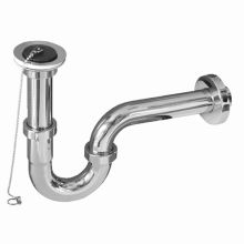 Сифон для раковины McAlpine трубный 32 мм, хром (MRP3275-CB)