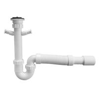Сифон для раковины McAlpine трубный 40 мм (MRSK10)