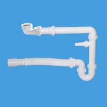 Сифон для раковины McAlpine трубный 40 мм (MRSK16-10)