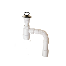 Сифон с гофрой для раковины McAlpine 40 мм (MRSK2-FLX61)