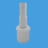 Адаптер прямой с буртиком McAlpine 40 мм для подключения бытовой техники (MRWMF40-SP) Адаптер прямой с буртиком McAlpine 40 мм для подключения бытовой техники (MRWMF40-SP)