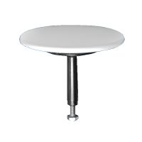 Пробка для ванной McAlpine 70 мм белый (PB2-72WH)