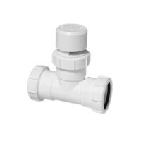 Вакуумный клапан для канализации McAlpine 32 мм, с тройником (VP32T)