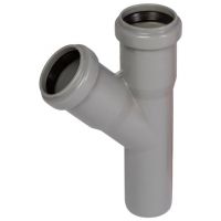 Тройник канализационный Ostendorf 32х32 45 град. 110200 (2 шт.)