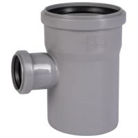 Тройник канализационный Ostendorf 110х50 87 град. 115420 (2 шт.)