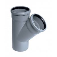 Тройник канализационный Ostendorf 45 градусов