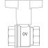 Кран шаровой Oventrop полнопроходной 3/4" ВР-ВР (1077106)