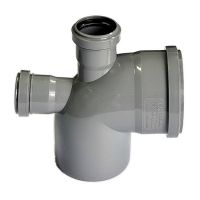 Отвод канализационный Политэк 110х50 90° верхний/фронтальный (300111050ФЗ) Отвод канализационный Политэк 110х50 90° верхний/фронтальный (300111050ФЗ)