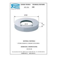 Отражатель хромированный Remer 1" 14432