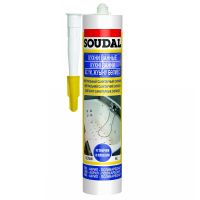 Силиконовый герметик Soudal бесцветный 280 мл (118311)