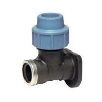 Угол с креплением (водорозетка) ПНД Unidelta 