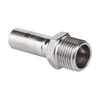 Вставка VALTEC нержавеющая сталь 22 мм, наружная резьба (VTi.906)  Вставка VALTEC нержавеющая сталь 22 мм, наружная резьба (VTi.906)