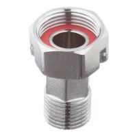 Полусгон для счетчика воды с накидной гайкой Valtec (VTr.611.N.0004)
