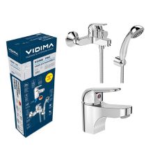 Комплект смесителей Vidima Файн 2 в 1 хром (BA424AA)