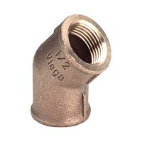 Угол бронзовый 45° Viega (внутренняя резьба) Угол бронзовый 45° Viega (внутренняя резьба)