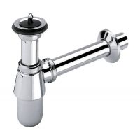 Сифон для раковины Viega бутылочный 32 мм, хром (366681) Сифон для раковины Viega бутылочный 32 мм, хром (366681)