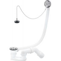 Обвязка/слив-перелив для ванны Viega с цепочкой (311537) Обвязка/слив-перелив для ванны Viega с цепочкой (311537)