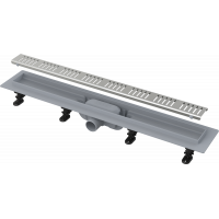 Душевой лоток Alcaplast Simple 550 мм с решеткой (APZ10-550М) Душевой лоток Alcaplast Simple 550 мм с решеткой (APZ10-550М)