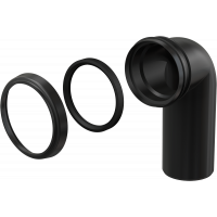 Колено для инсталляции Alcaplast 90/90 (М908)  Колено для инсталляции Alcaplast 90/90 (М908)