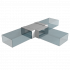Тройник прямой ERA Т-образный плоский 110х55 (511ТПП)