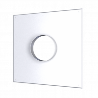 Площадка торцевая ERA металлическая 30х30