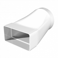 Соединитель эксцентриковый ERA плоского воздуховода с круглым