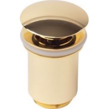 Донный клапан для раковины Kaiser 32 мм, золото (8011GOLD)