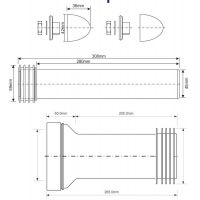 Соединительный комплект для исталляций McAlpine (FP45R-KIT3)