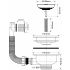 Слив-перелив для раковины McAlpine 40 мм (OF2-113S)