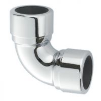 Отвод компрессионный McAlpine угол 90° хром Отвод компрессионный McAlpine угол 90° хром