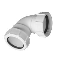 Отвод компрессионный с накидной гайкой McAlpine угол 90° Отвод компрессионный с накидной гайкой McAlpine угол 90°