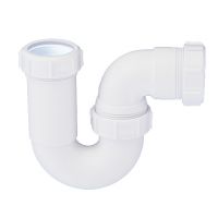 Сифон для раковины McAlpine трубный 40 мм (5255)