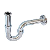 Сифон для раковины McAlpine трубный 32 мм, хром (MRP3275-CB-NW)